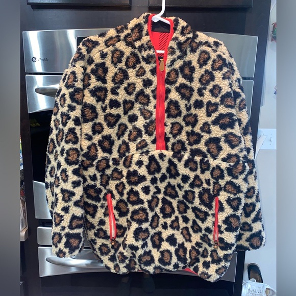 Simply Southern Jackets & Blazers - Simply Southern Reversible Leopard Buffalo Sweatshirt